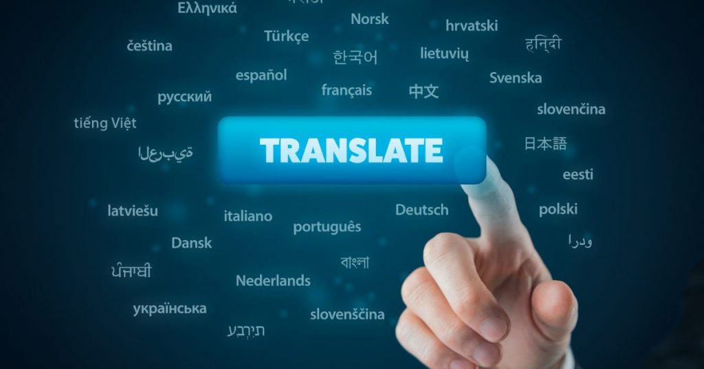 Translating languages